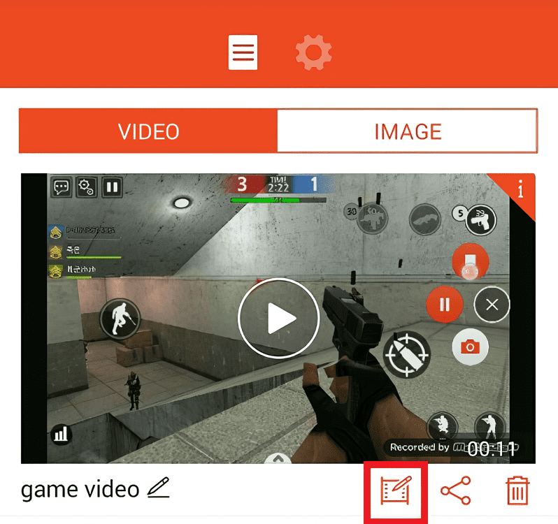 mobizen function video edit